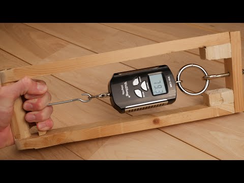 Видео: Кистевой динамометр из весов и палок