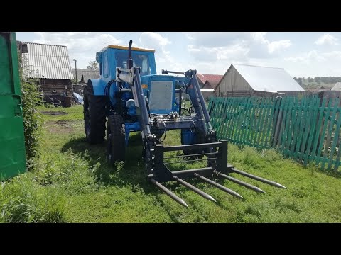 Видео: Metal Fach T219/1 1000 кг на МТЗ 52, часть 1. @MetalFachRUS  @universal-agro