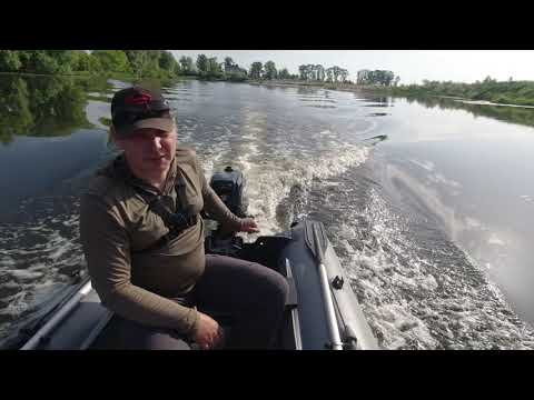 Видео: Лодка АКВАМАНИЯ АМК 310 SUZUKI DF 6 AS 2ЧЕЛОВЕКА (170 Кг.) 22км\ч.