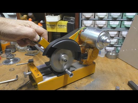 Видео: Мини отрезной станочек.(Mini cut-off machine.)