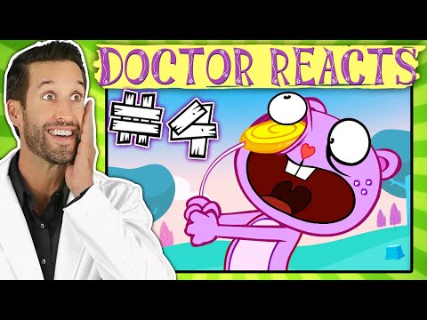Видео: ВРАЧ смотрит медицинские сцены из Счастливые лесные друзья #4