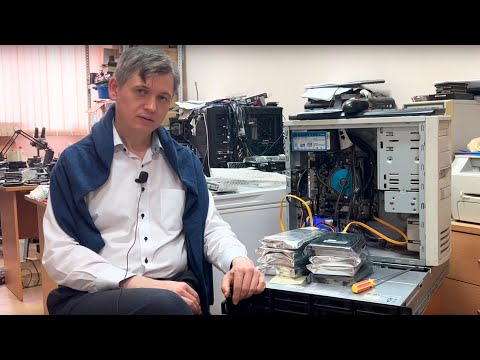 Видео: Сетевое хранилище Synology - восстановление данных