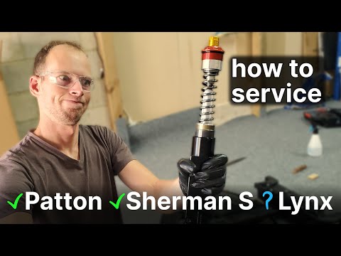 Видео: Обслуживание подвески Fastace — вилки для электрических моноциклов Veteran Patton и Sherman S в ЕС