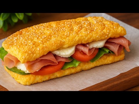 Видео: Быстрый хлеб из 2 ингредиентов 🥖 | Без муки, без дрожжей, без глютена!