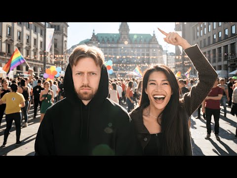 Видео: Ледибой Чинни сходит с ума в Гамбурге 🇩🇪