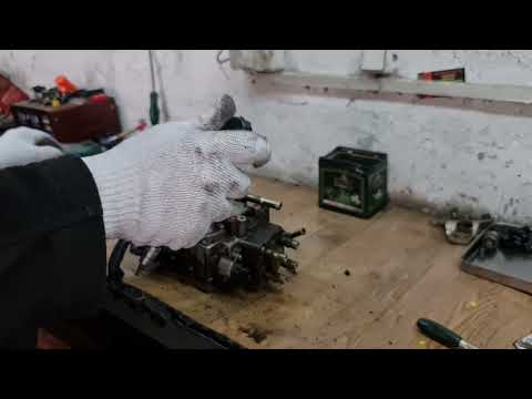 Видео: Почему глохнет Митсубиси Паджеро 3 4м41, дефектовка тнвд для Максима.