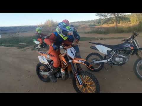 Видео: Ученик пересел с Suzuki DRZ на KTM 105sx