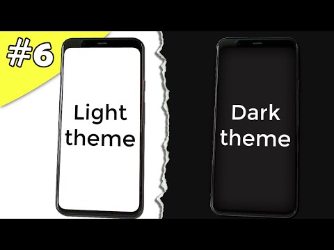 Видео: Создание игры на Android 6: Настройка Light Theme, Dark Theme, Day Theme, Night Theme Android Studio