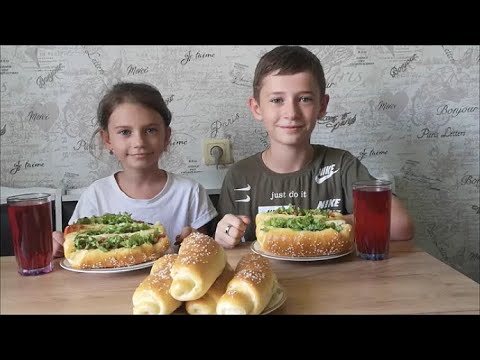 Видео: Хот дог в домашних условиях простой рецепт Домашний хот дог
