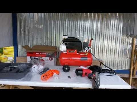 Видео: Нейлер Fubag n90(Фубаг н90) и компрессор Fubag Air Master