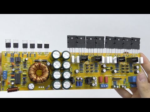 Видео: 🔊ПЛАТА АВТОМОБИЛЬНОГО🚗 УСИЛИТЕЛЯ С АЛИ 280W+280W