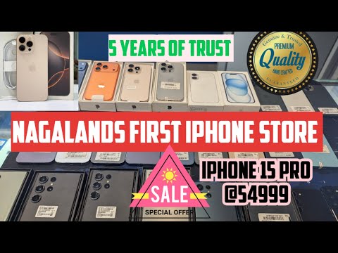 Видео: Первый магазин iPhone в Нагаленде | Все модели в наличии.