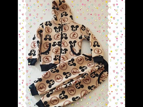 Видео: 2-3 ёш болалар учун 3 ип начос материалдан капюшонли олди замокли кийим бичиб тикамиз.