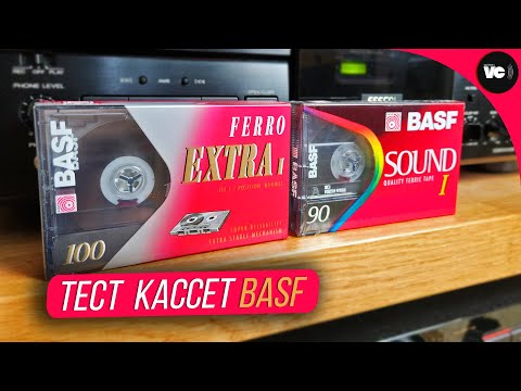 Видео: Тест/Обзор кассет Basf Ferro Extra I и Sound I