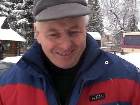 Видео: Ворохта, стоянка таксі 2009р.