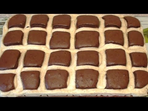 Видео: Пирог "Стеганое одеяло" / "Подушки" (шоколадно-творожный) / Chocolate Pie "Quilted Blanket" (subs)