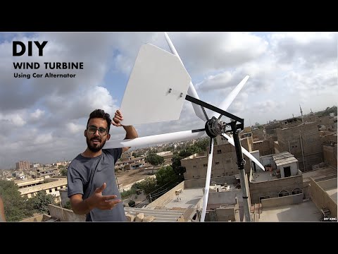 Видео: Создание ветрогенератора с использованием автомобильного генератора