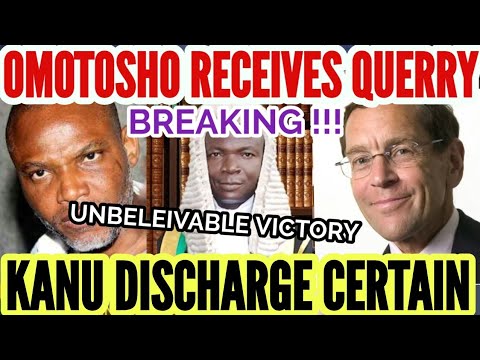 Видео: Судебное дело Кану прекращено, поскольку судья Омотошо получил запрос от американского адвоката, ...