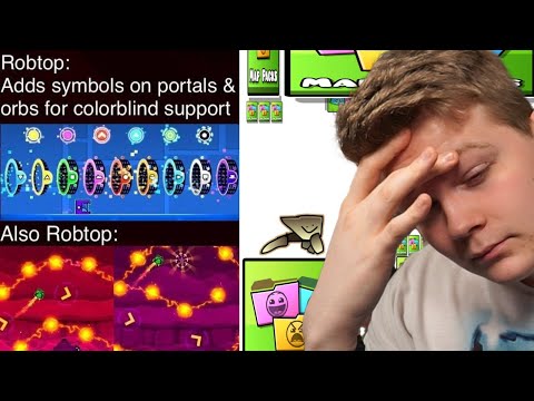 Видео: Мемы Geometry Dash, которые заставляют меня усомниться в RobTop...