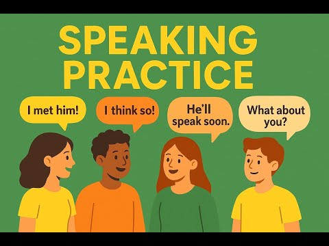 Видео: Video 69 Разговорная практика по Lesson 8