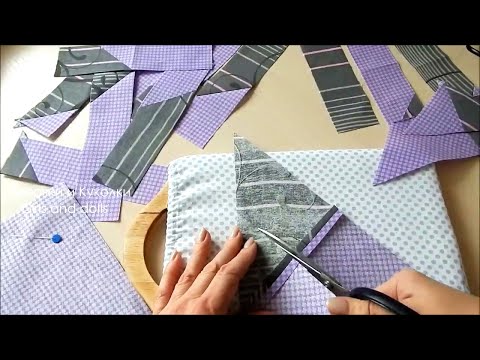Видео: Этот метод многие забыли! Шью шоколадки из квадратов, разрезалки. Мастер класс для начинающих. DIY.