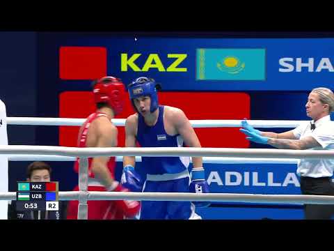 Видео: Азия Ойындары. 66 келі. Даниял Шалқарбай (KAZ) - Саидхужа Садиллахужаев (UZB). ФИНАЛ