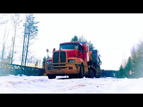 Видео: Чита - Таксимо. Часть 5. Kenworth t 600
