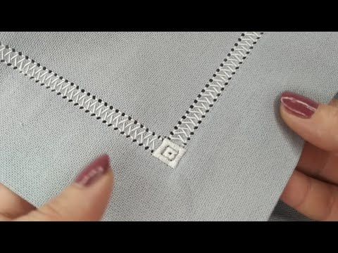 Видео: Як обробити край мережкою |Hand embroidery|