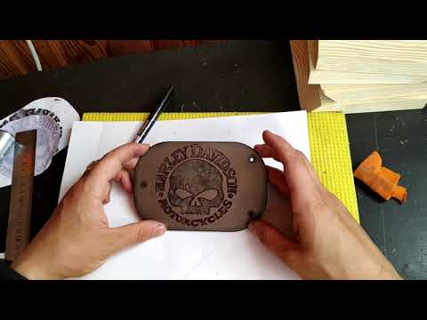 Видео: Как сделать Пряжку  для ремня?! Травление металла сварочным аппаратом, травление в солевом растворе