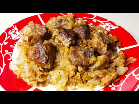 Видео: Квашеная капуста со свининой в духовке