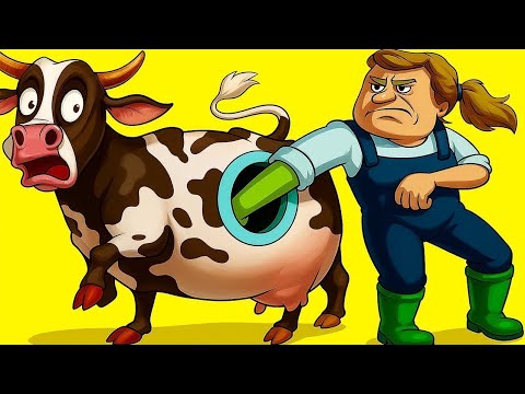Видео: Зачем Корове Дырка Сбоку?