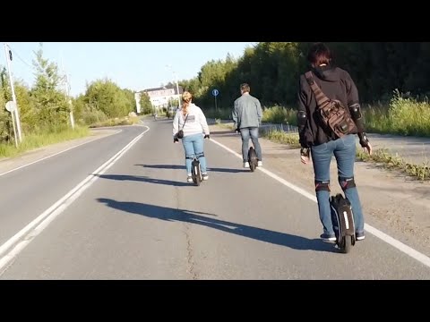 Видео: Моноколесо, выходной день