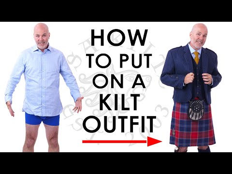 Видео: Как надеть килт — полное руководство с головы до ног
