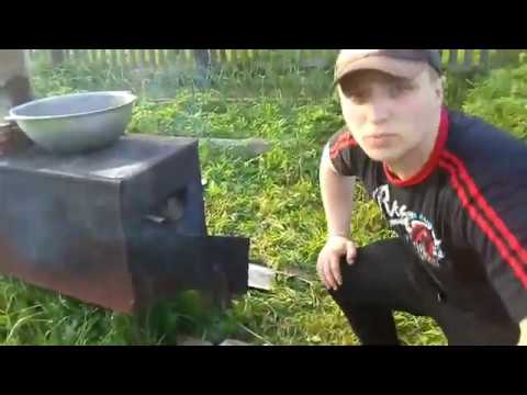 Видео: Картошка по-сельски с шашлычными колбасками в казане на костре!!!