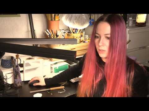 Видео: Эгломизе: золочение глянцевое белым и желтым сусальным золотом