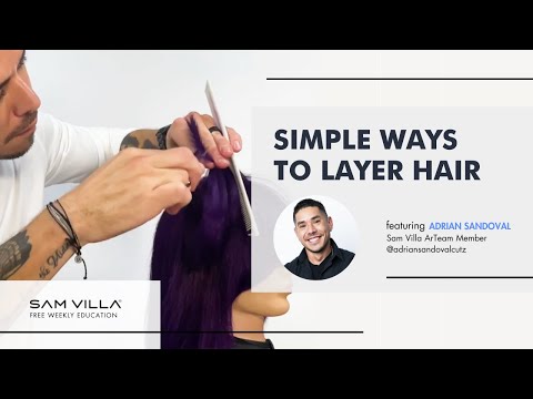 Видео: Простые способы укладки волос слоями