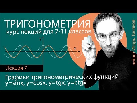 Видео: Тригонометрические функции и их графики | Тригонометрия | Лекция 7