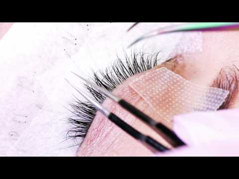 Видео: Классическое наращивание ресниц.