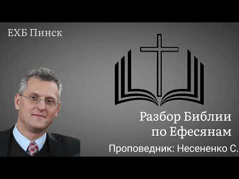 Видео: Разбор Библии по Ефесянам. Проповедник: Несененко С.