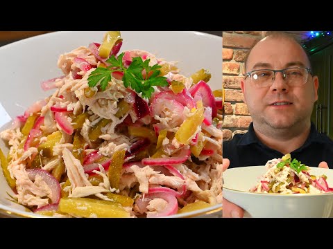 Видео: ЗНАМЕНИТЫЙ салат из ТРЁХ ингредиентов! До чего же ВКУСНЫЙ | Семья на кухне