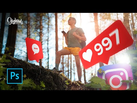 Видео: Как добавить СОЛНЕЧНЫЙ БЛИК на фото! Photoshop | ВидеоУрок Фотошоп