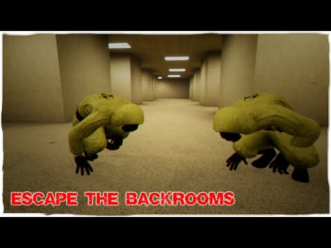 Видео: Страшные и смешные моменты Escape the Backrooms