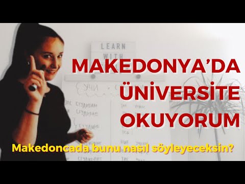Видео: 🇲🇰Makedonca Öğreniyoruz | УЧИ ve СТУДИРА fiilleri