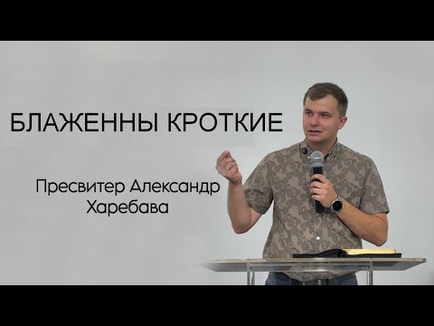 Видео: БЛАЖЕННЫ КРОТКИЕ пресвитер Александр Харебава