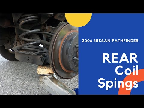 Видео: Задние пружины | Nissan Pathfinder 4.0 2006 года, шаг за шагом