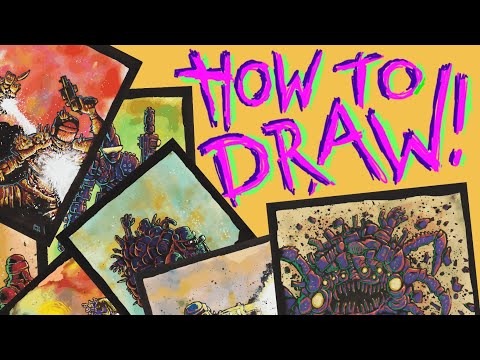 Видео: Как каждый может рисовать быстро и эффективно