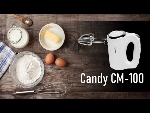 Видео: Ручной миксер Candy CM-100