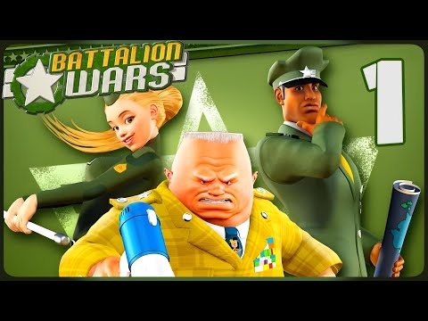 Видео: Прохождение Battalion Wars, часть 1 (Gamecube) HD 1080p