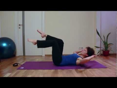 Видео: Плоский живот и здоровая спина (комплекс 1)