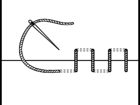Видео: Как сделать потайной шов